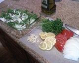白身魚まるごと１匹変わり料理：すずき作り方3写真