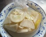 パリポリ美味しい⭐︎皮付き大根の漬物作り方3写真