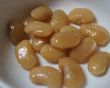 白花豆と栗の甘露煮で超簡単「栗あん」♪作り方1写真