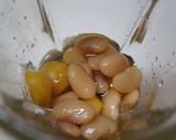 白花豆と栗の甘露煮で超簡単「栗あん」♪作り方2写真