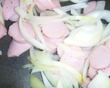 おさかなソーセージでいか天焼きそば作り方3写真