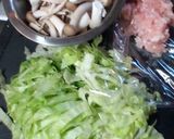 レタスの塩にんにく炒めらーめん作り方1写真