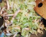 レタスの塩にんにく炒めらーめん作り方4写真