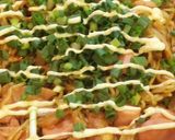 おさかなソーセージでいか天焼きそば作り方5写真