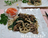 ほうれん草と豚肉の蒸し焼き作り方5写真