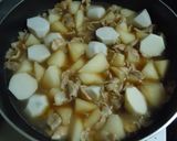 豚肉と大根と里芋の甘辛煮作り方4写真
