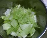 ガッツリ食べれる！レタスとツナのサラダ作り方1写真