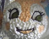 プレゼントに*クマのデコレーションケーキ作り方17写真