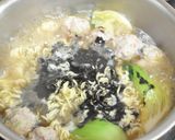 マルちゃんですっぱ辛黒ゴマ坦々麺作り方3写真