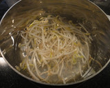 もやしとほうれん草の和え物★作り方1写真