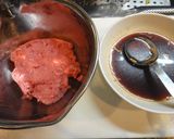 レンコンの肉詰め★簡単で美味しいよ★作り方1写真