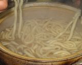 濃厚ダシでつくる醤油味の寄せ鍋と餅シャブ作り方13写真