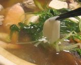 濃厚ダシでつくる醤油味の寄せ鍋と餅シャブ作り方12写真