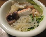 濃厚ダシでつくる醤油味の寄せ鍋と餅シャブ作り方11写真