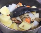 肉じゃが☆筑前煮風作り方2写真