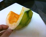 かぼちゃとレーズンの茶巾作り方1写真