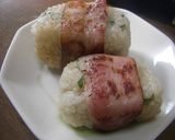 ベーコンチーズの焼きおにぎり作り方6写真