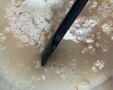 秋の味覚満載ピザ（こねないパン生地）作り方3写真