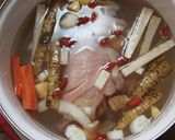 「参鶏湯風もち入りスープ」で体ぽかぽか♪作り方3写真