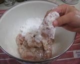 鶏むね肉でもかたくならない唐揚げ作り方3写真