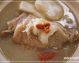 「参鶏湯風もち入りスープ」で体ぽかぽか♪作り方6写真