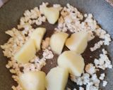 じゃがいもと鶏ひき肉の味噌炒め作り方5写真