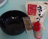 きなこと熱々ごはんのびっくりレシピ作り方1写真