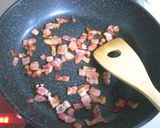 長いもとカリカリベーコンのチーズ焼き作り方2写真