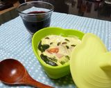 レンジde簡単洋風茶碗蒸し♪作り方4写真