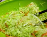 せん切り野菜と春雨サラダ　青しそ胡麻風味作り方3写真