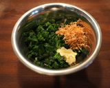 ほうれん草のグリーンふわっと味噌ラーメン作り方1写真