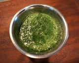 ほうれん草のグリーンふわっと味噌ラーメン作り方2写真