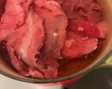 水だけで牛すじの下処理　冷凍保存ok作り方1写真