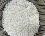 ストウブ鍋で⭐︎切り餅を使ったおかかおこわ作り方2写真