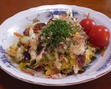 朝食に！栄養満点　お好みもどき作り方8写真