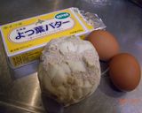 百合根のこっくりバターde卵とじ作り方1写真