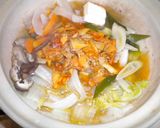 変身お鍋！～水炊き⇒キムチ鍋～作り方7写真