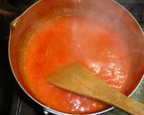 イタリアントマト濃厚スープバジルを添えて作り方4写真