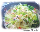 レタス餡かけラーメン鍋！作り方2写真