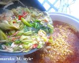レタス餡かけラーメン鍋！作り方4写真