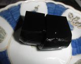 残った黒豆の煮汁で黒豆ゼリー作り方2写真