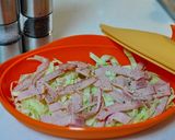 シリコーンスチーマーで朝食を・・・作り方1写真