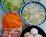 ♪鶏もも肉の赤ワイン煮♪作り方1写真