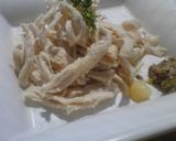 簡単レンジで♥ジューシー鶏胸肉のスチーム作り方5写真