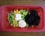 ルクエで★学校給食のひじきサラダ✽作り方7写真