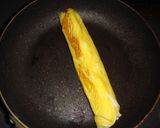 魚肉ソーセージと卵の簡単ロール作り方3写真