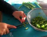 焼きキャベツと豚バラのゴマだれ炒め作り方3写真