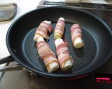 巻き巻きベーコン　パート５　（ネギ）作り方4写真