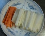 コク旨～魚肉と大根の和風カルボナーラ風作り方3写真