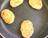 節約！ヘルシーお豆腐のふわもち焼き♪作り方1写真